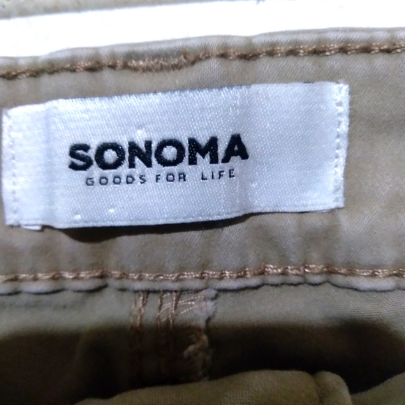 Sonoma skinny jeans size 6 khaki very soft - Picture 4 of 5